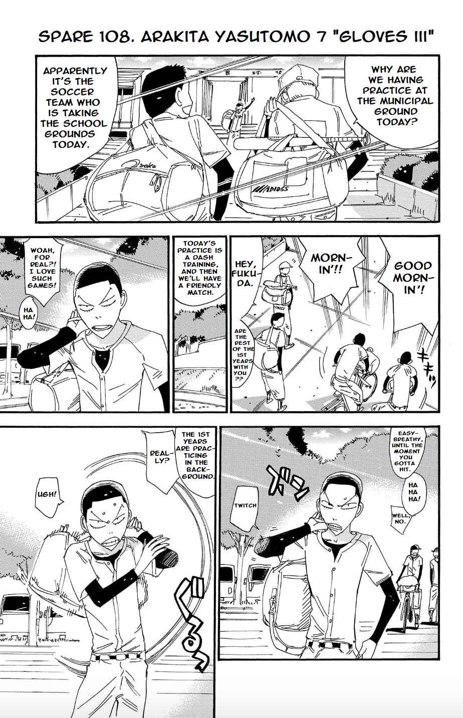 Page 2 Chapter 108 Yowamushi Pedal - Spare Bike
