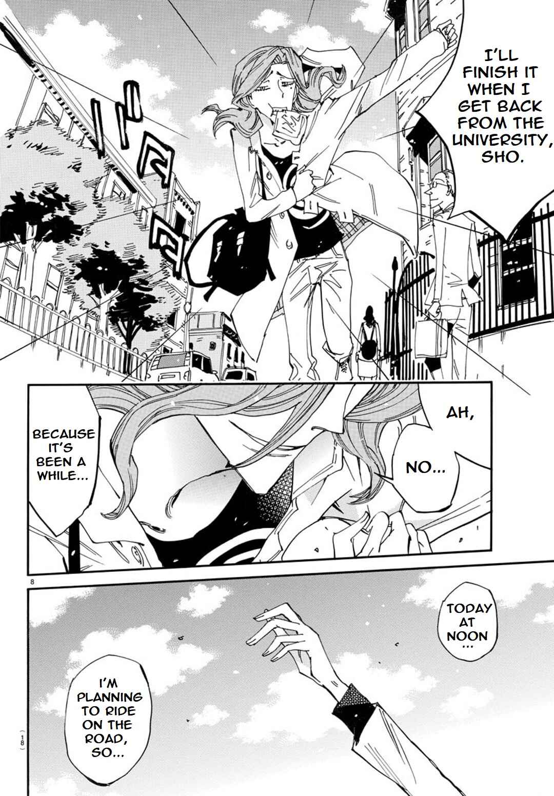 Page 11 Chapter 97 Yowamushi Pedal - Spare Bike