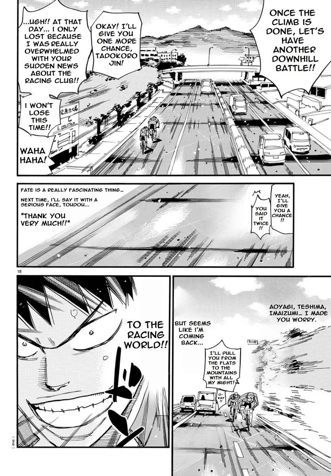 Page 16 Chapter 101 Yowamushi Pedal - Spare Bike