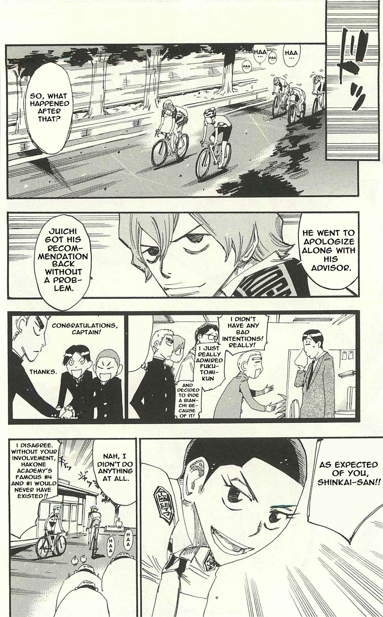 Page 15 Chapter 6 Yowamushi Pedal - Spare Bike