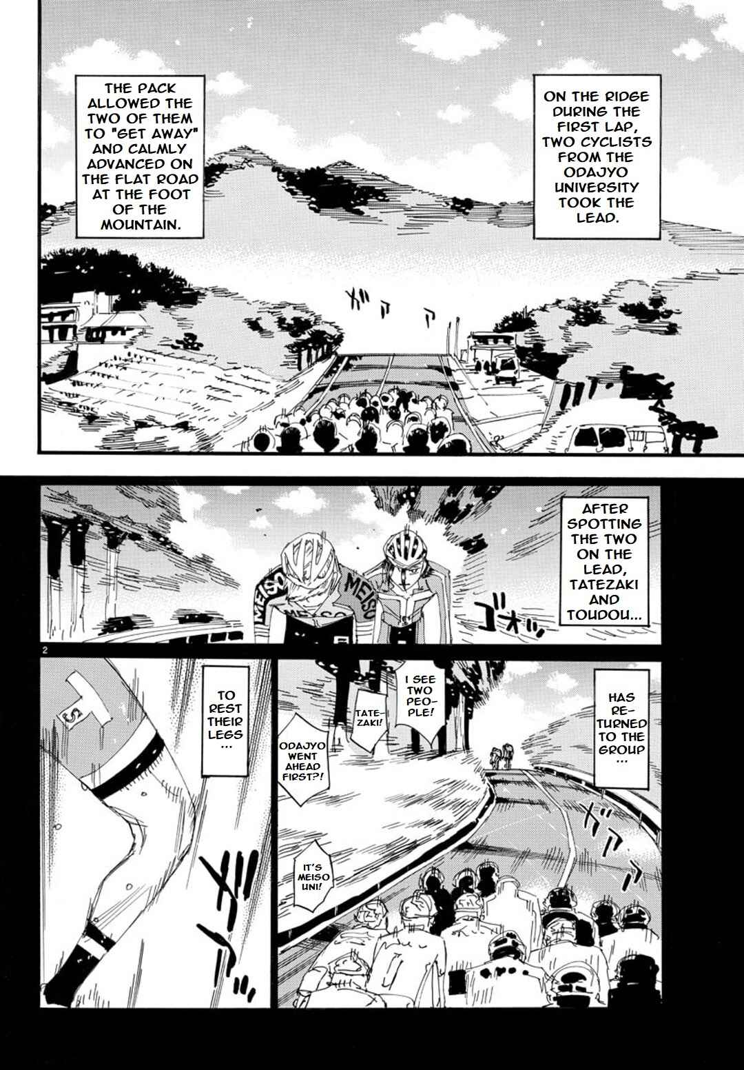 Page 4 Chapter 116 Yowamushi Pedal - Spare Bike