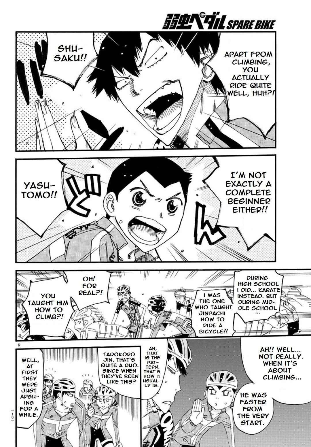 Page 7 Chapter 116 Yowamushi Pedal - Spare Bike
