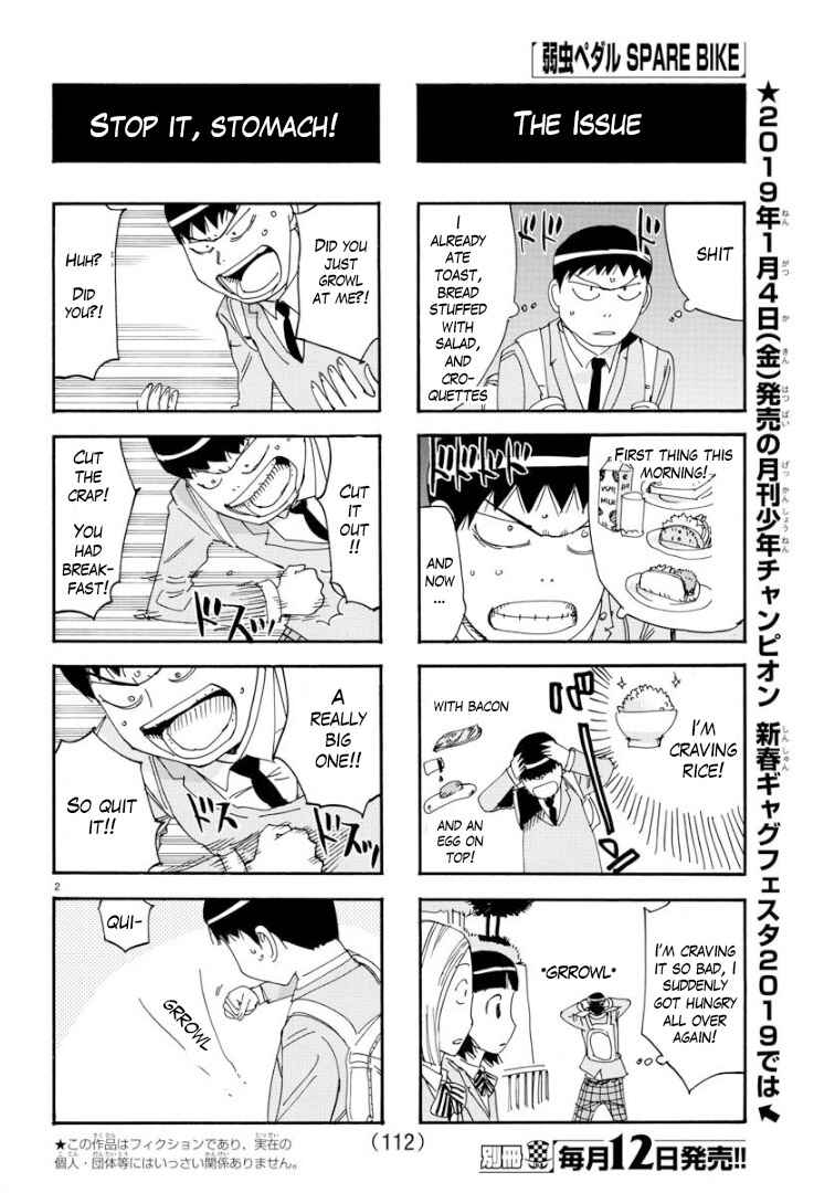 Page 2 Chapter 66 Yowamushi Pedal - Spare Bike