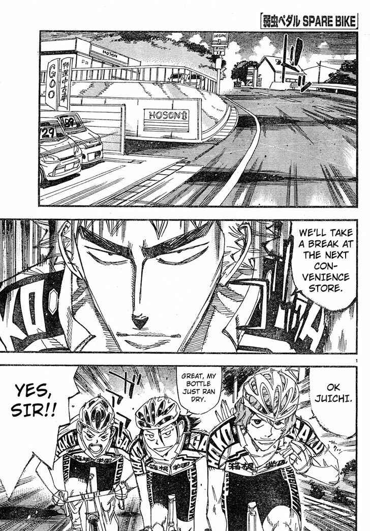 Page 1 Chapter 16 Yowamushi Pedal - Spare Bike