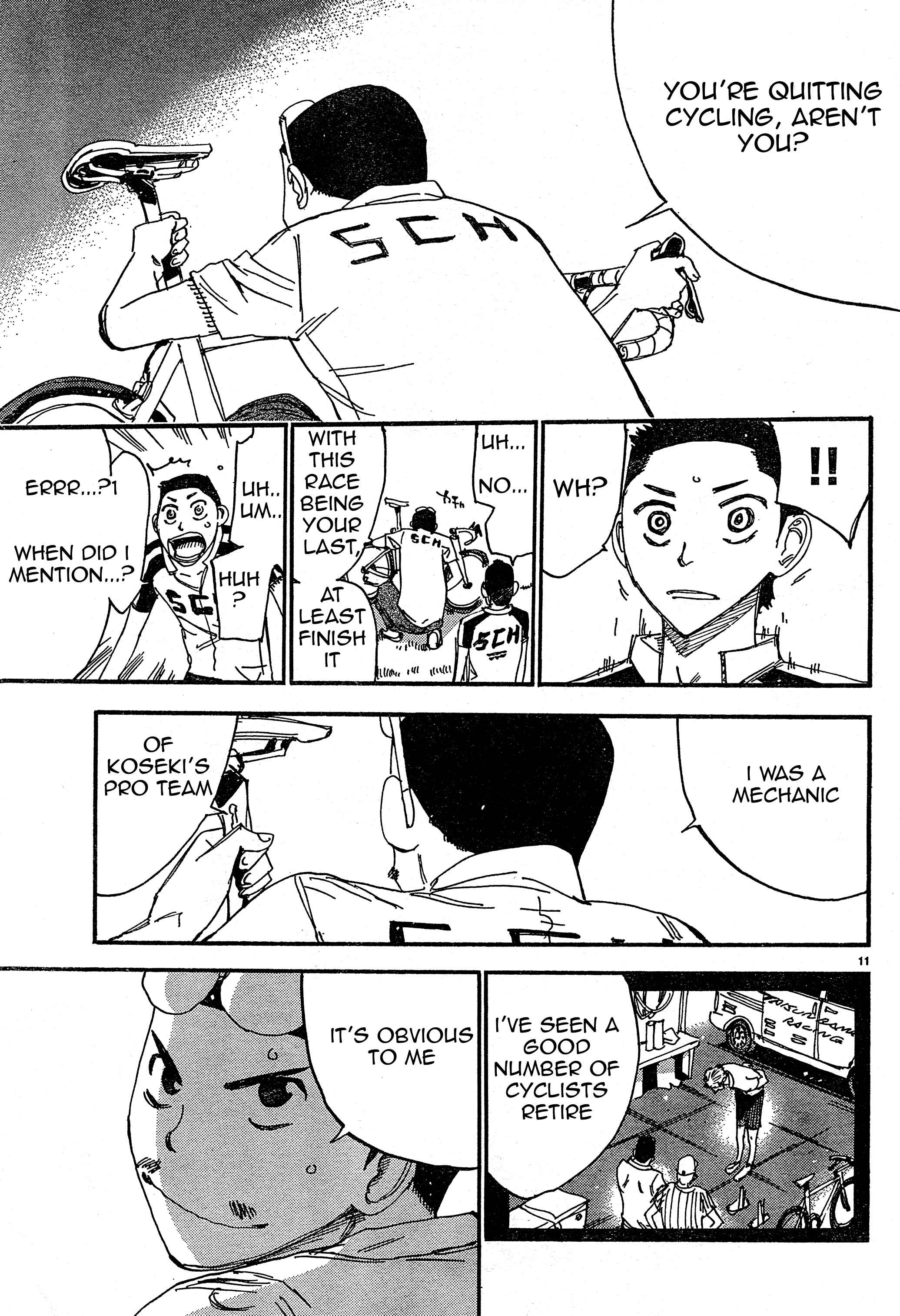 Page 13 Chapter 28 Yowamushi Pedal - Spare Bike