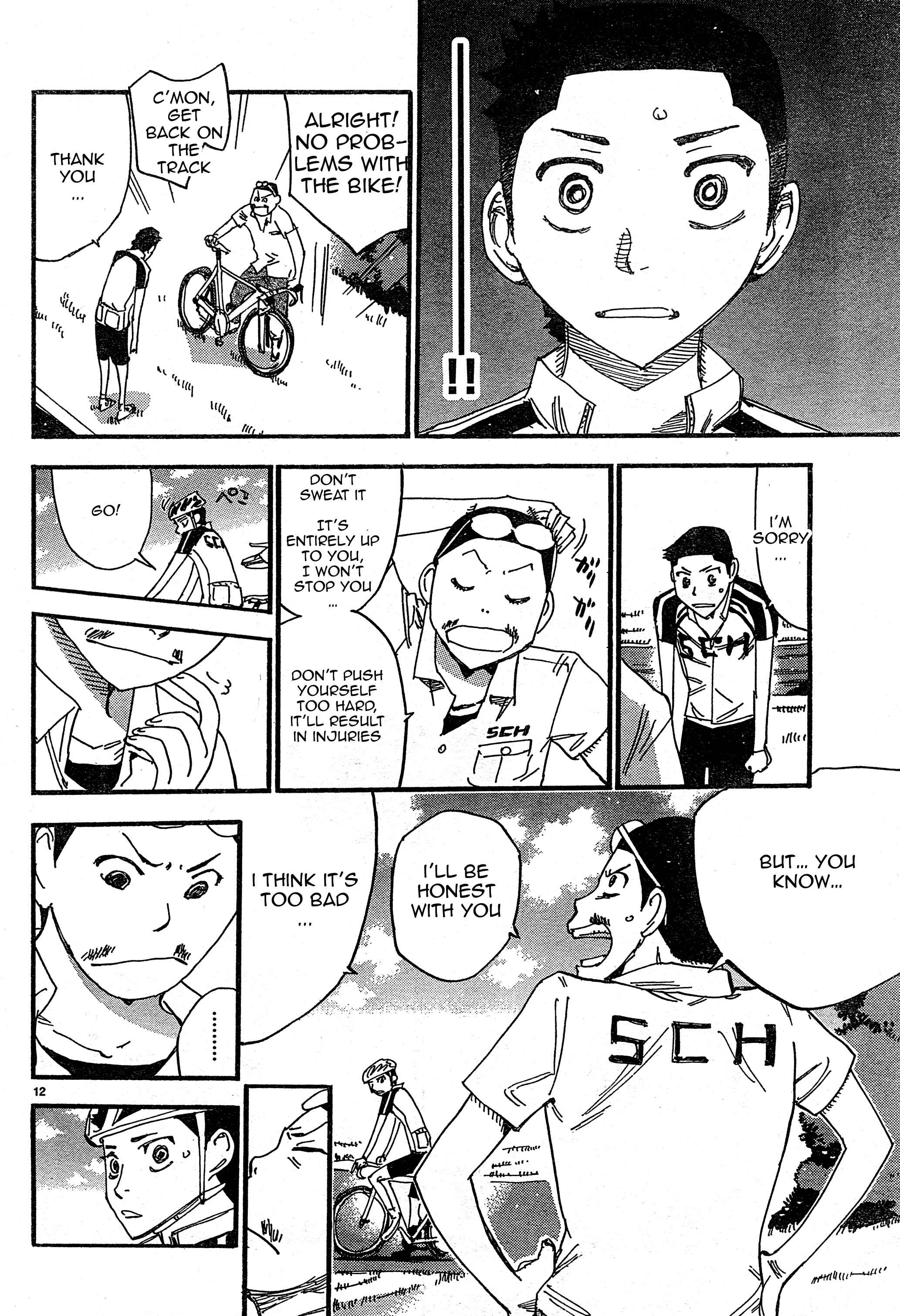 Page 14 Chapter 28 Yowamushi Pedal - Spare Bike