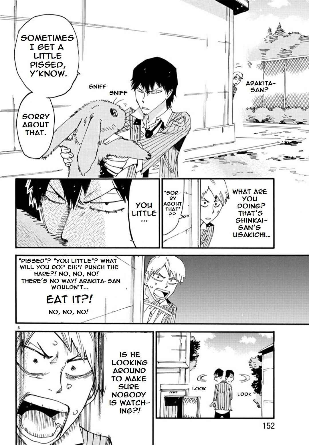 Page 6 Chapter 120 Yowamushi Pedal - Spare Bike
