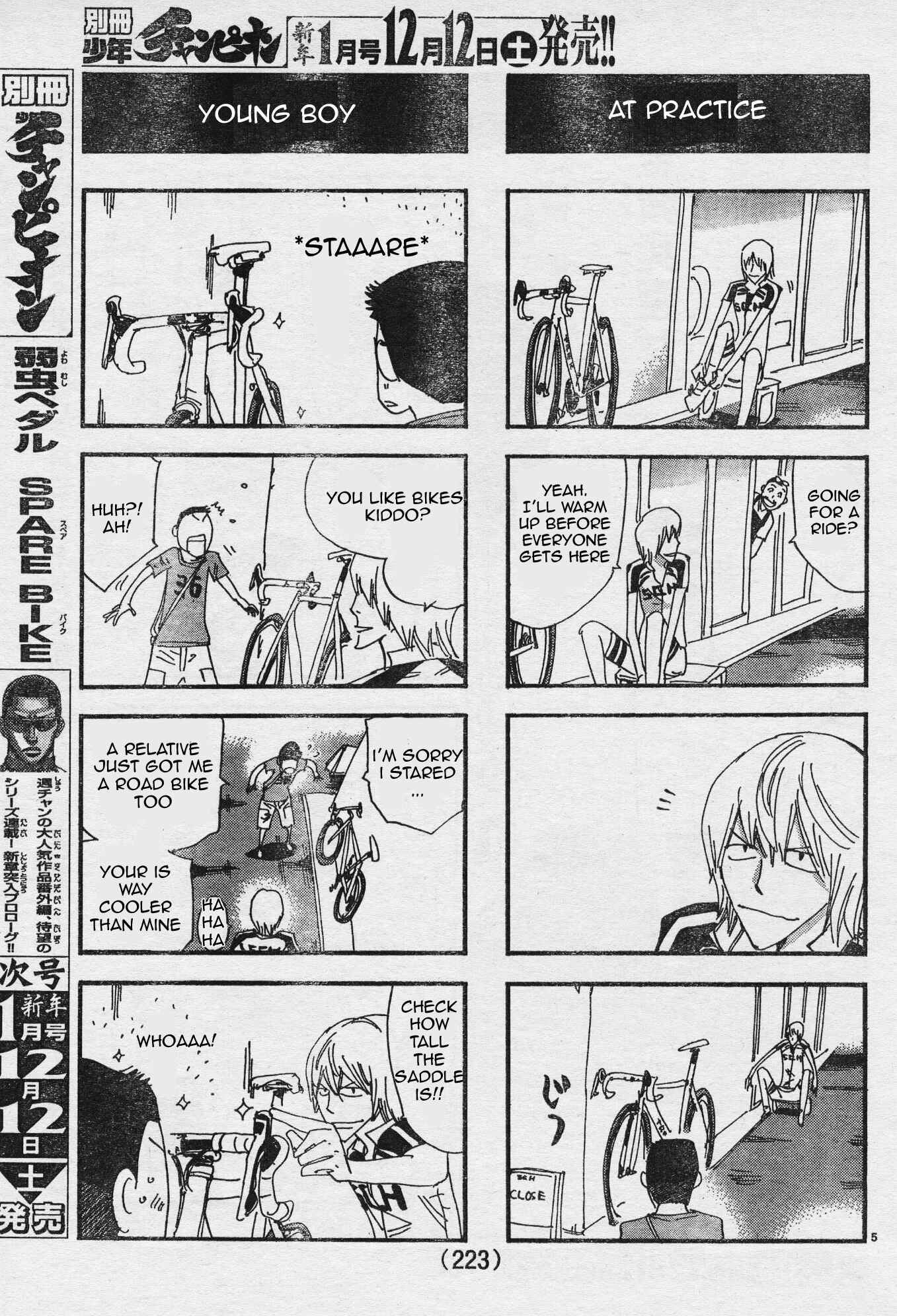 Page 5 Chapter 31 Yowamushi Pedal - Spare Bike