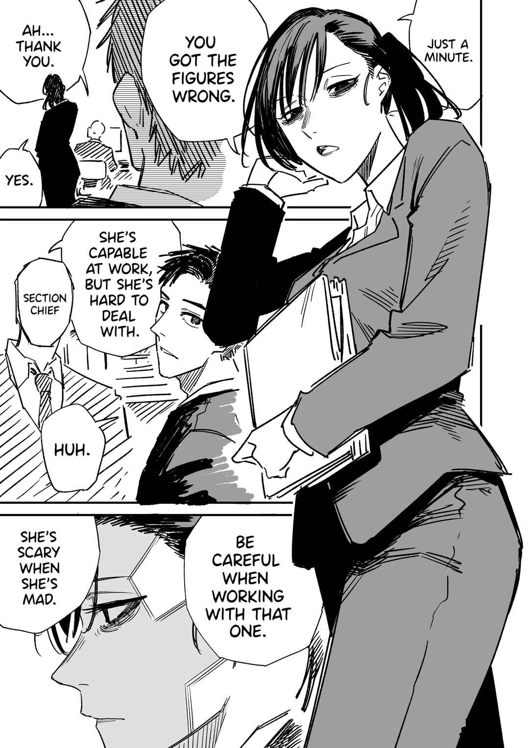 Page 1 Chapter Unknown_915d The Difficult Female Boss-chan