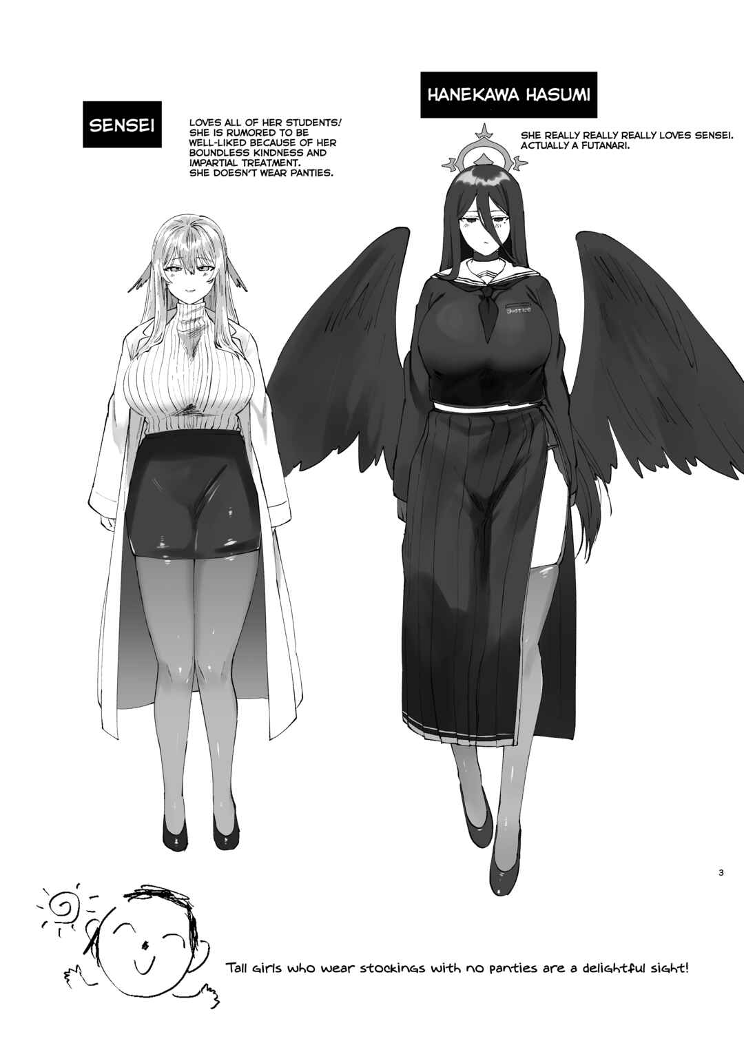 Page 3 Chapter Unknown_3fdb Blue Archive - Tandeki Meruto (Doujinshi)