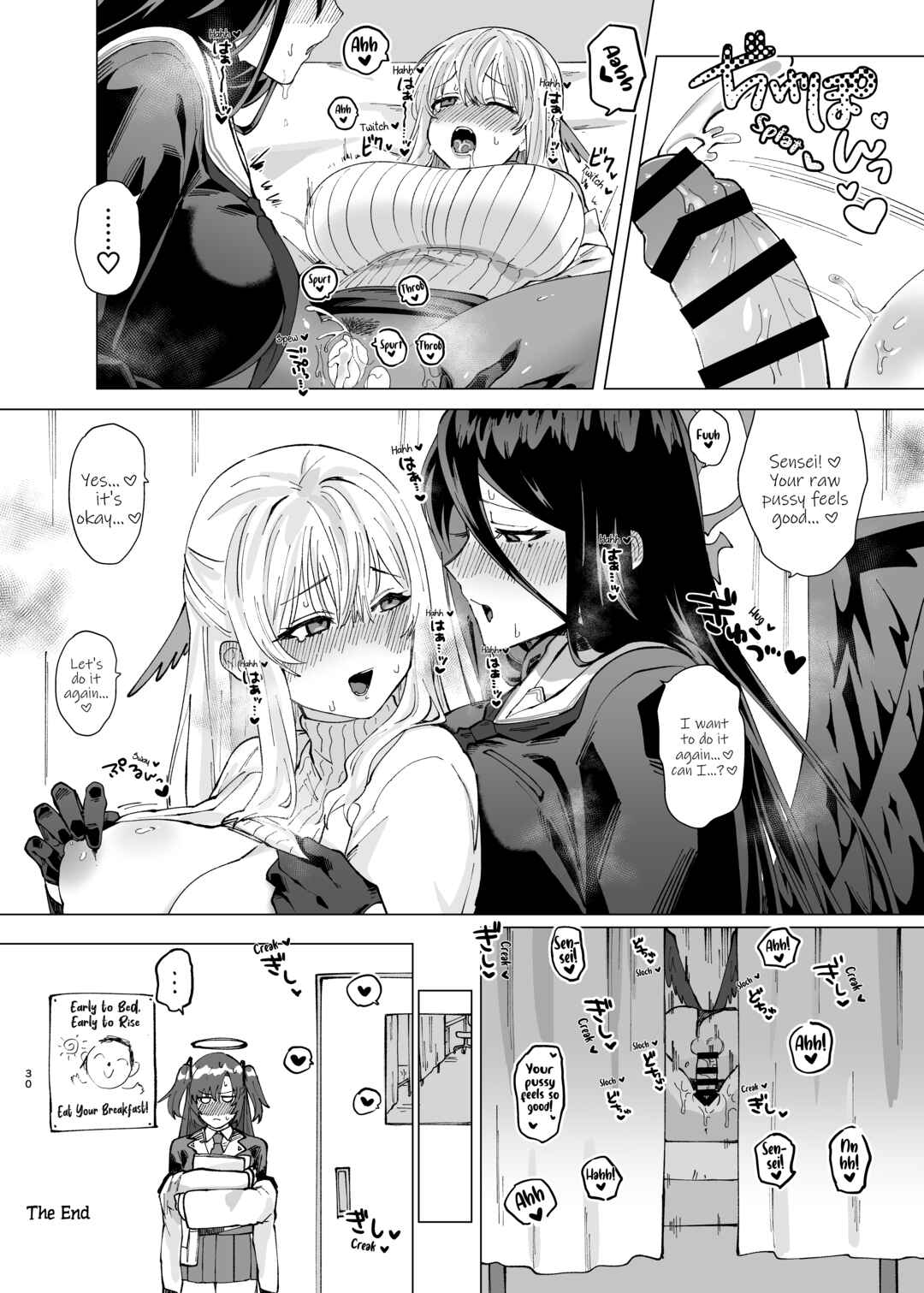 Page 30 Chapter Unknown_3fdb Blue Archive - Tandeki Meruto (Doujinshi)
