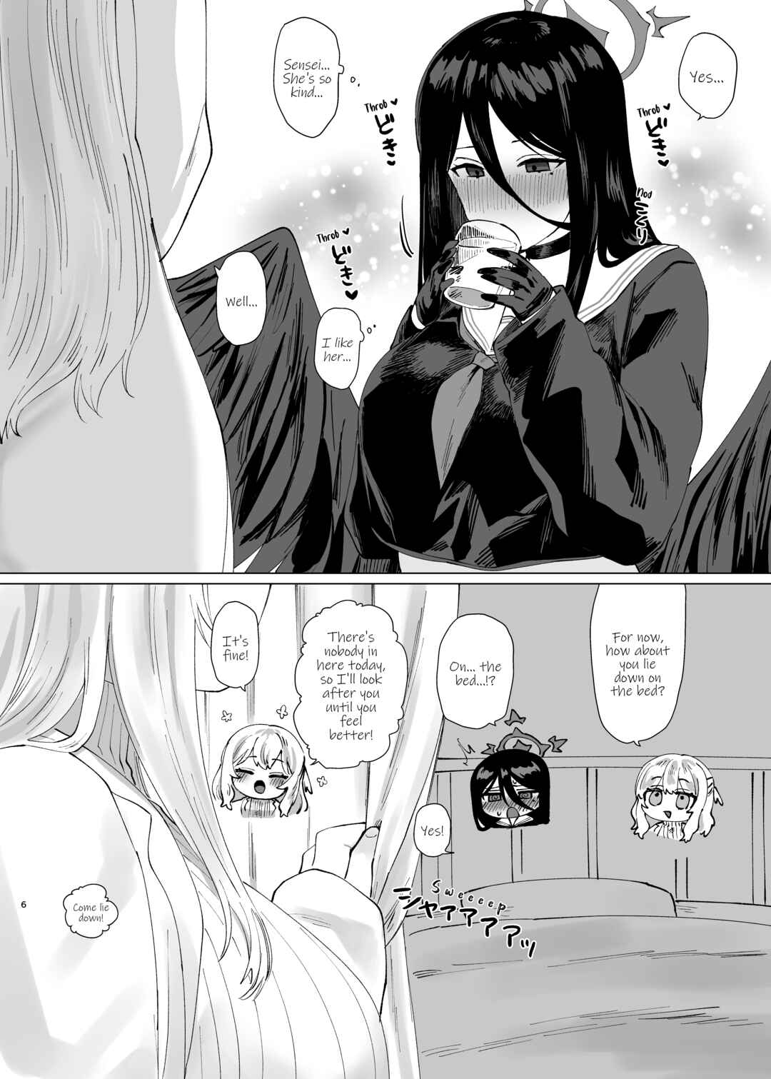 Page 6 Chapter Unknown_3fdb Blue Archive - Tandeki Meruto (Doujinshi)
