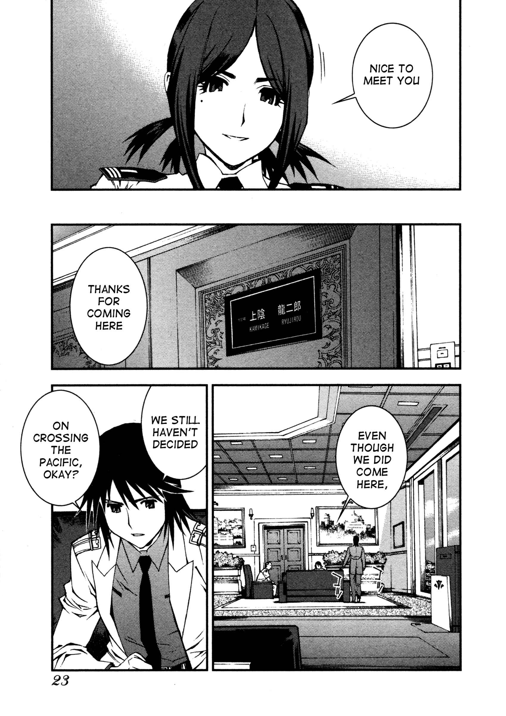 Page 23 Chapter 6 Arpeggio of Blue Steel