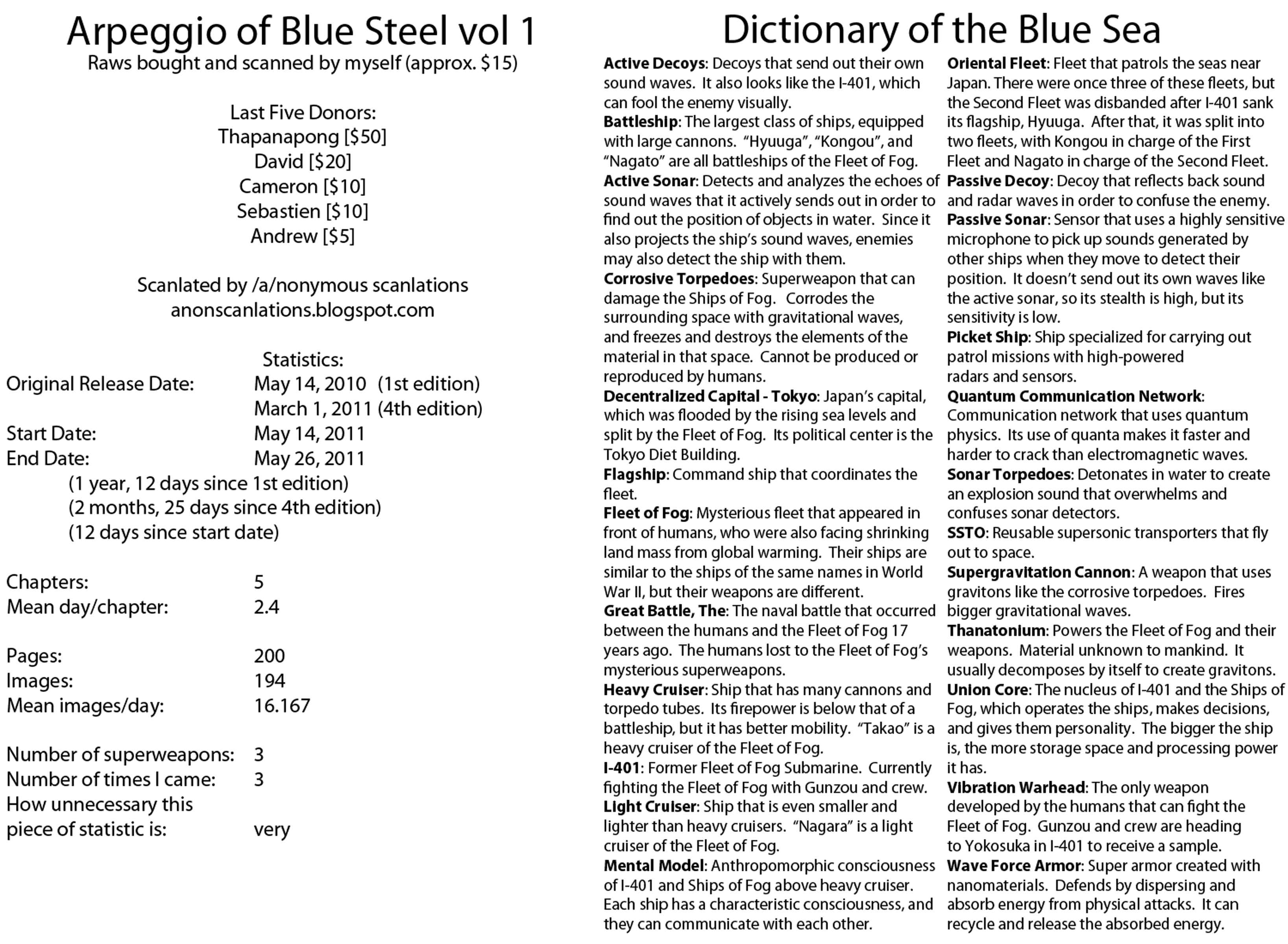 Page 39 Chapter 5 Arpeggio of Blue Steel