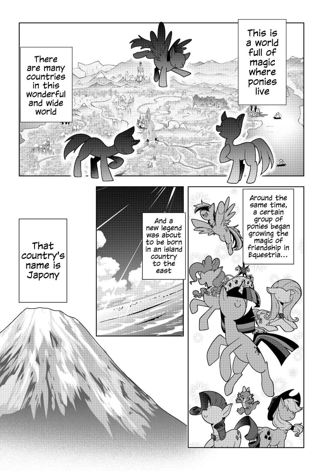 Page 2 Chapter 1 My Little Pony - PaPiPuPe Poniko! (Doujinshi)