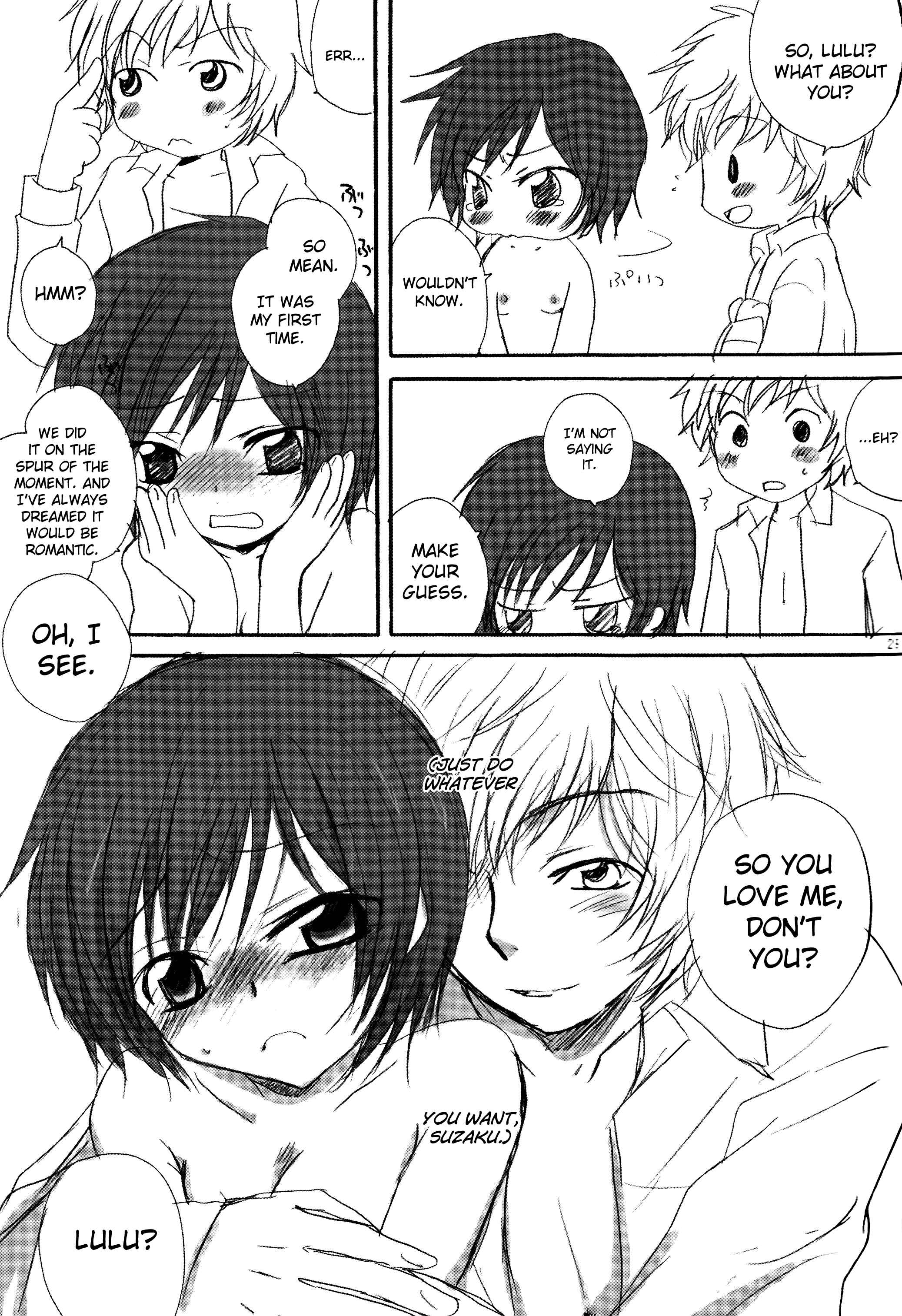 Page 29 Chapter Unknown_0155 Code Geass: Lelouch of the Rebellion - Konna Lelou ga Itara Boku wa mou...!! (Doujinshi)