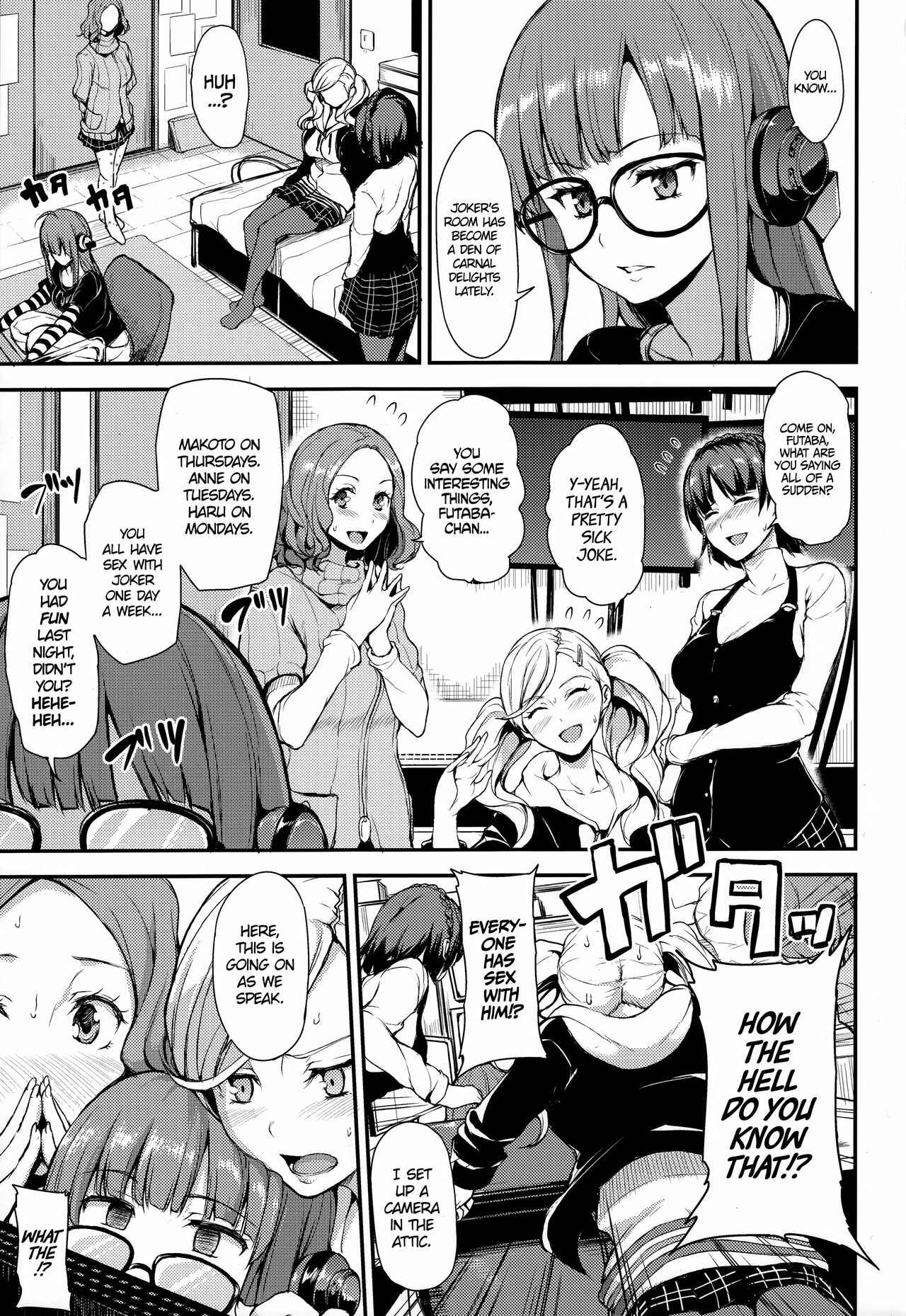 Page 2 Chapter Unknown_b244 Persona 5 - P5 Harem (Doujinshi)