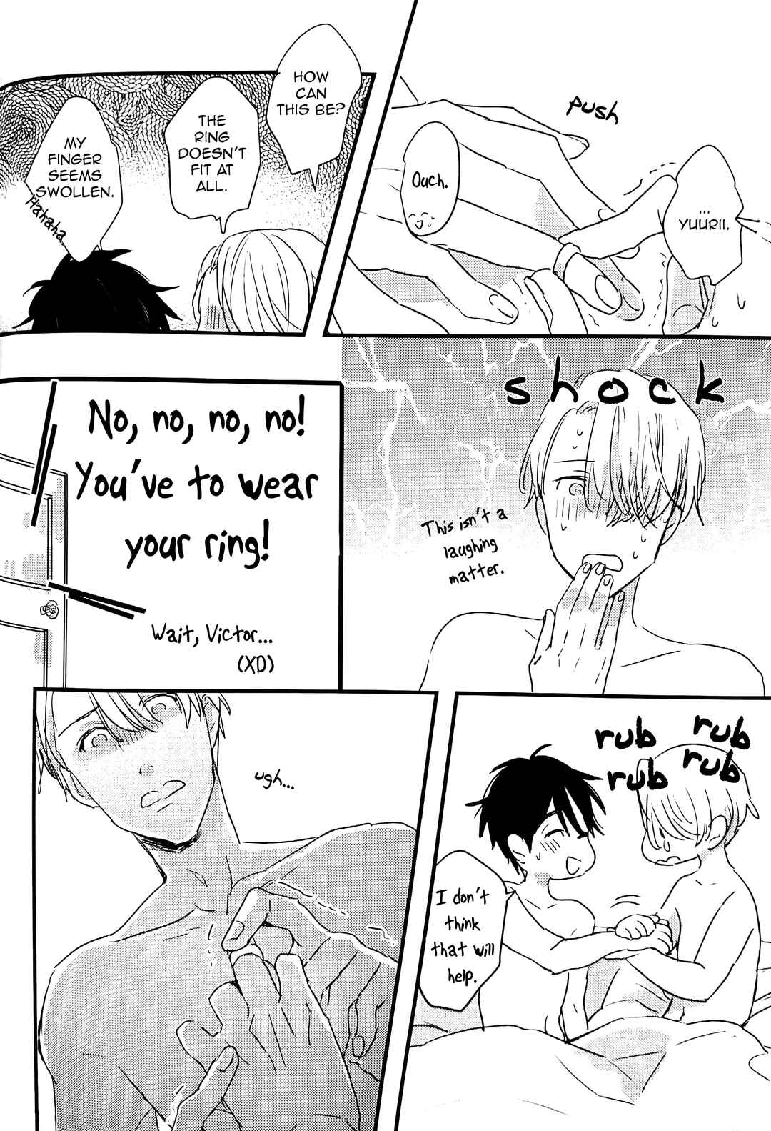 Page 11 Chapter Unknown_4ba9 Yuri!!! on Ice - Candy Wrapper Confetti (Doujinshi)