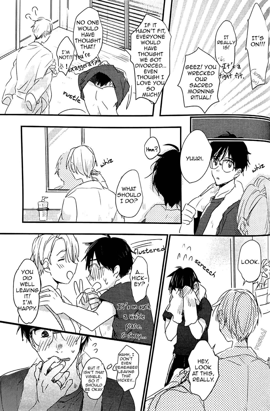Page 12 Chapter Unknown_4ba9 Yuri!!! on Ice - Candy Wrapper Confetti (Doujinshi)