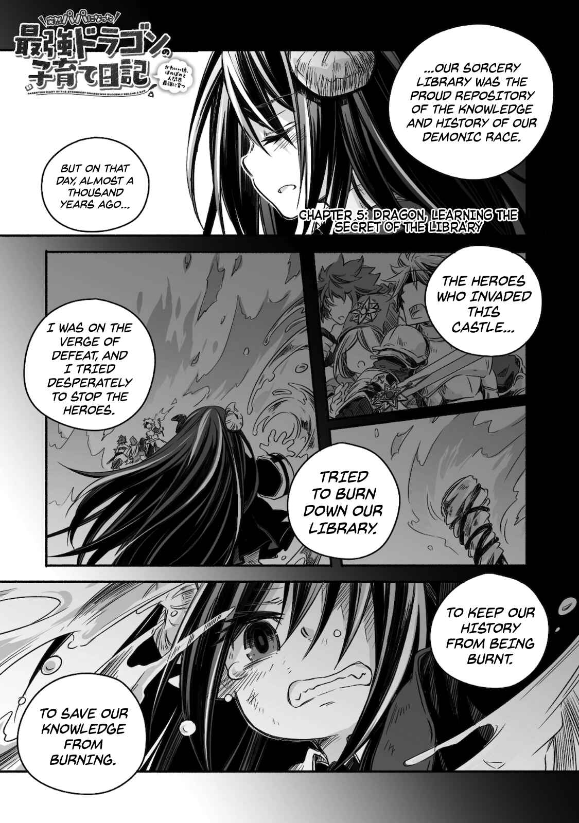 Page 3 Chapter 5 Dragon Daddy Diaries: A Girl Grows to Greatness
