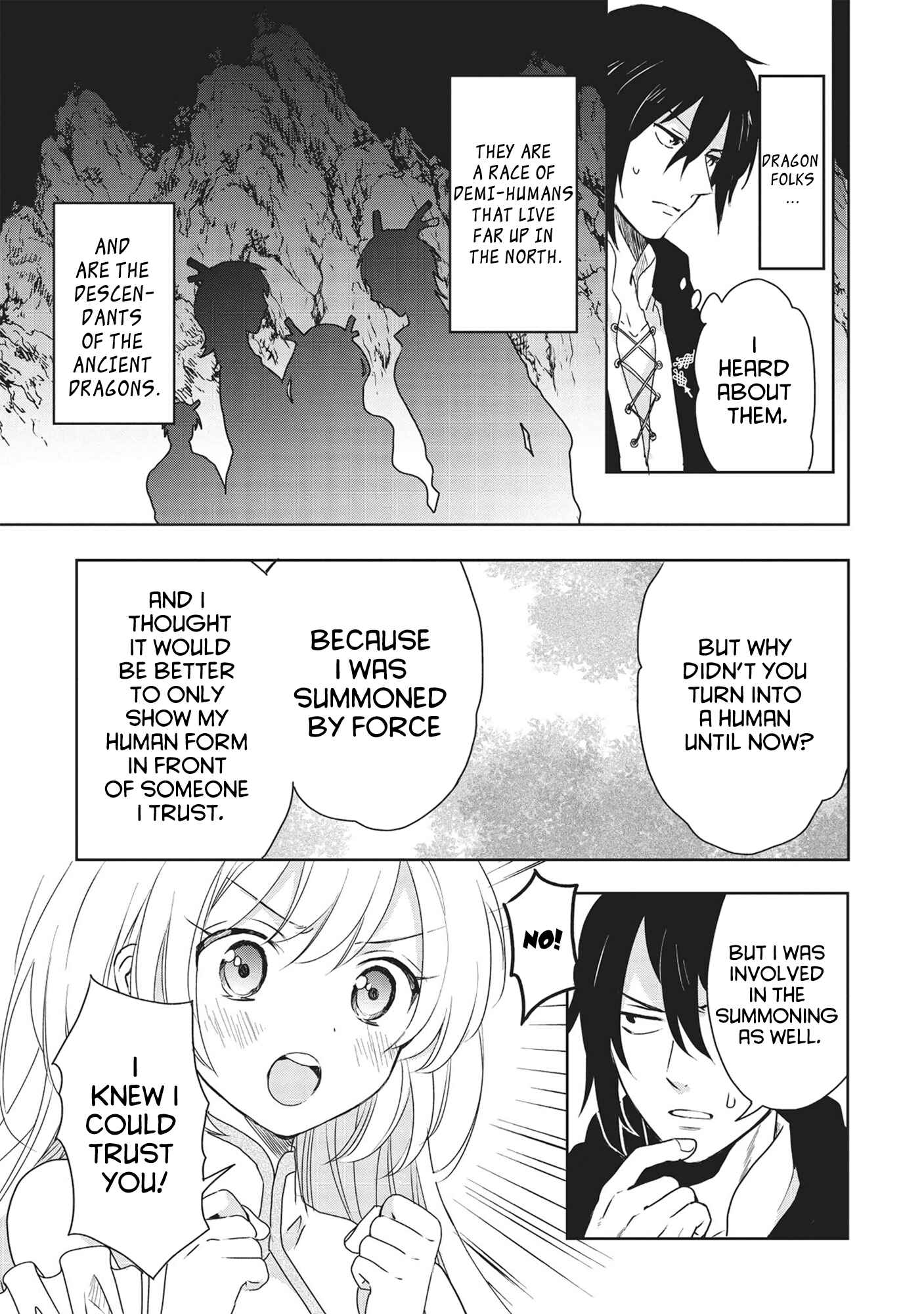 Page 3 Chapter 2 Kuro no Kenja wa Kage wo Oru