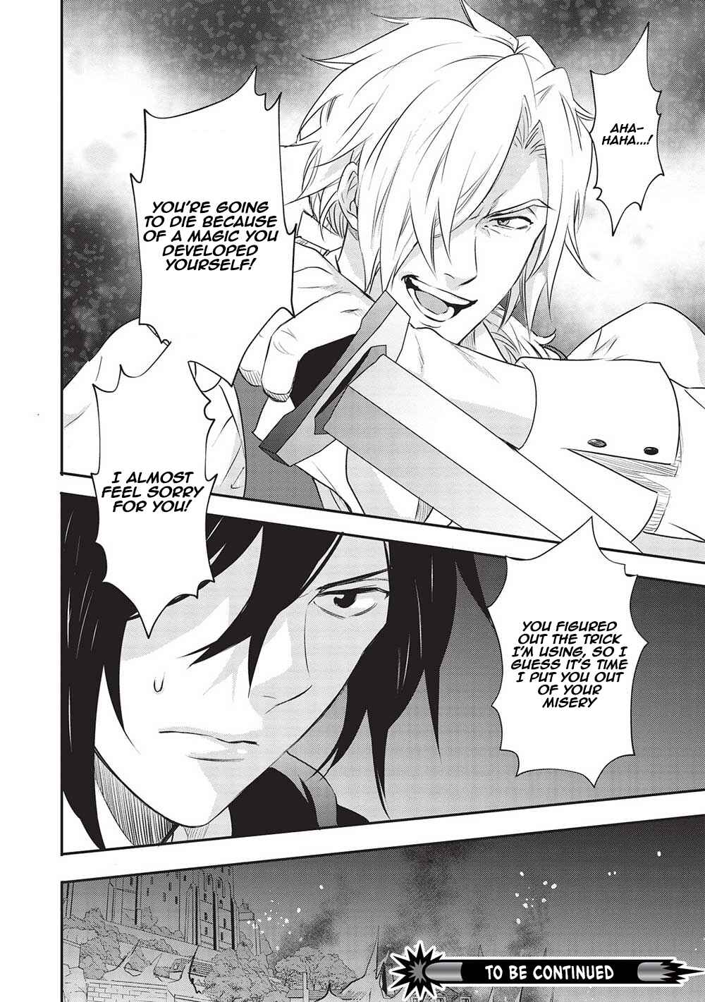 Page 16 Chapter 14 Kuro no Kenja wa Kage wo Oru