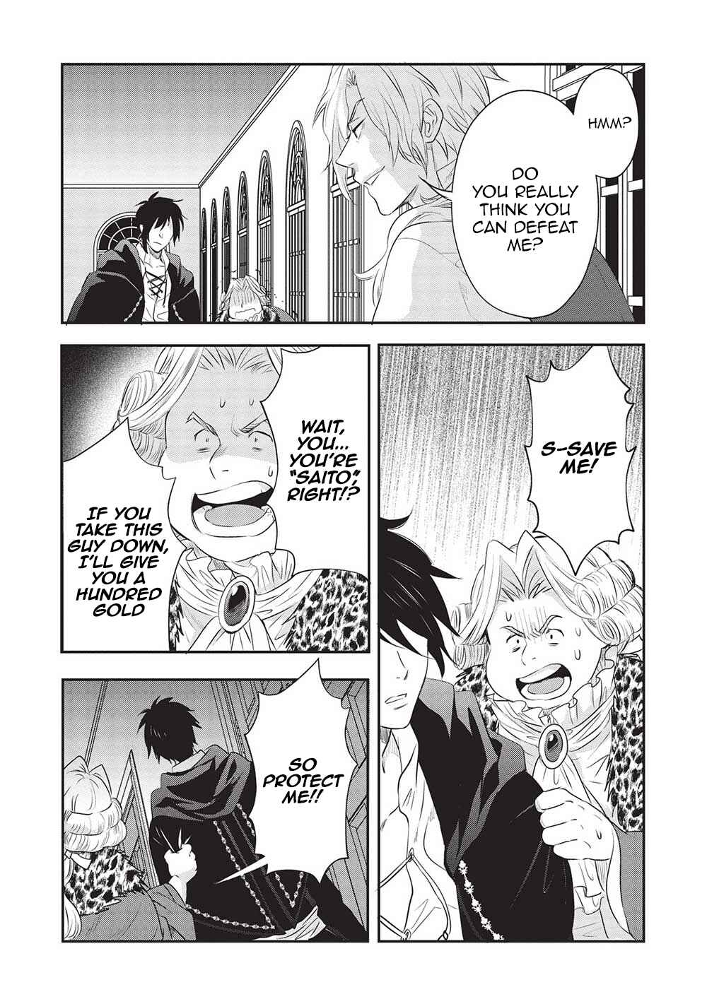 Page 9 Chapter 14 Kuro no Kenja wa Kage wo Oru
