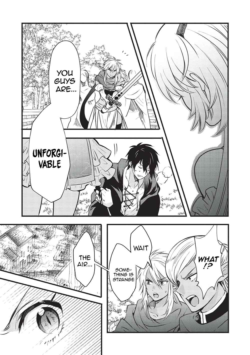 Page 9 Chapter 8 Kuro no Kenja wa Kage wo Oru