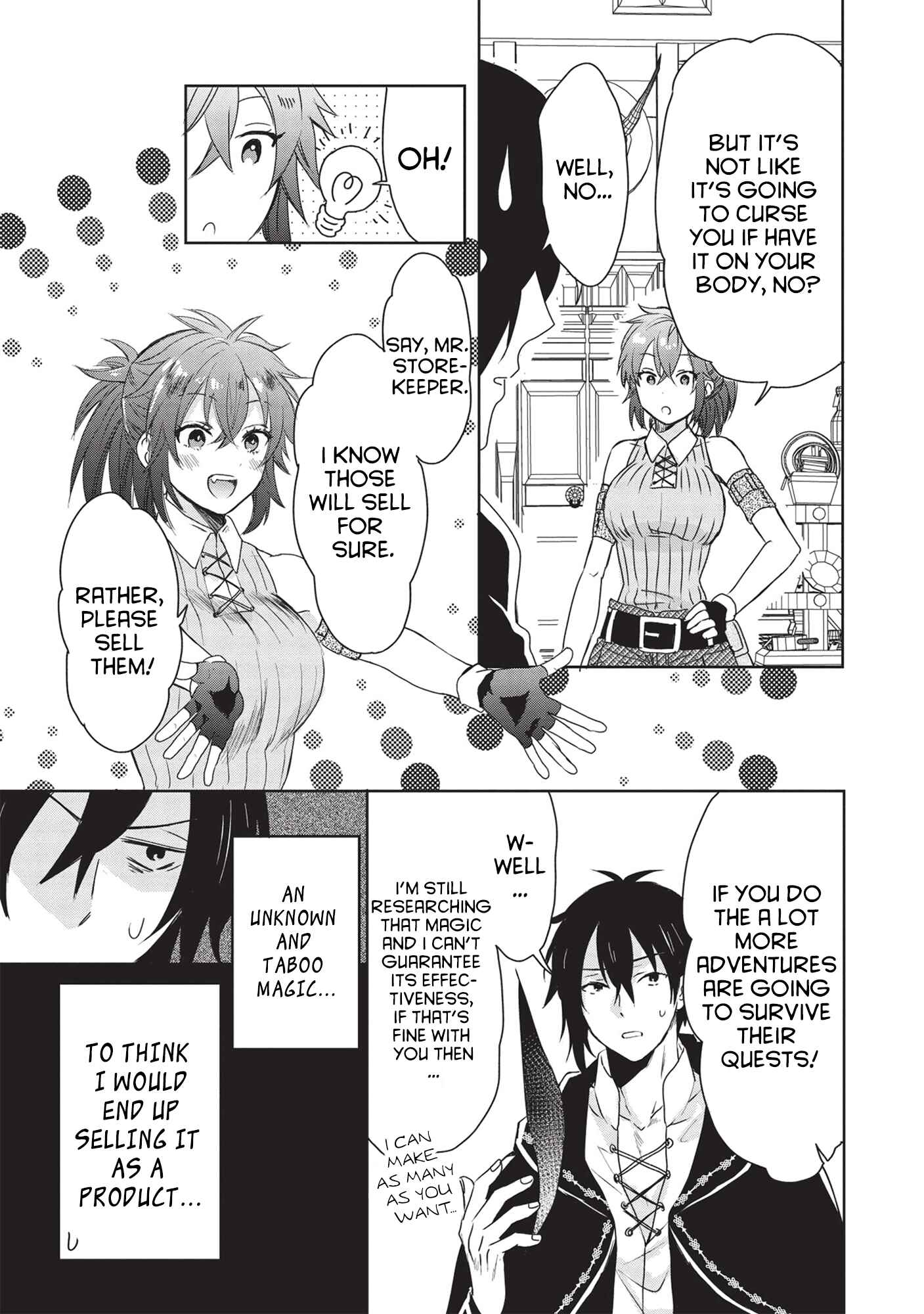 Page 13 Chapter 3 Kuro no Kenja wa Kage wo Oru