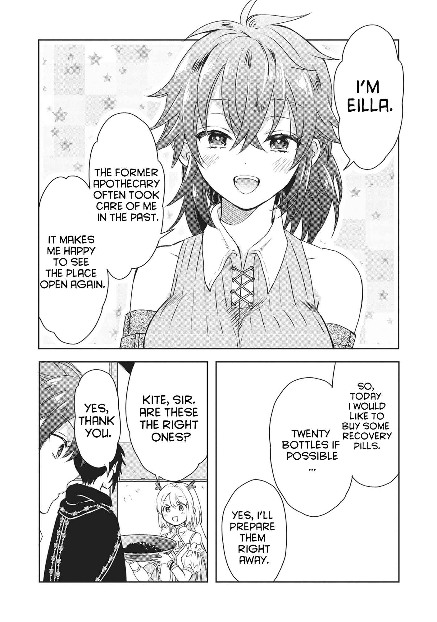 Page 4 Chapter 3 Kuro no Kenja wa Kage wo Oru