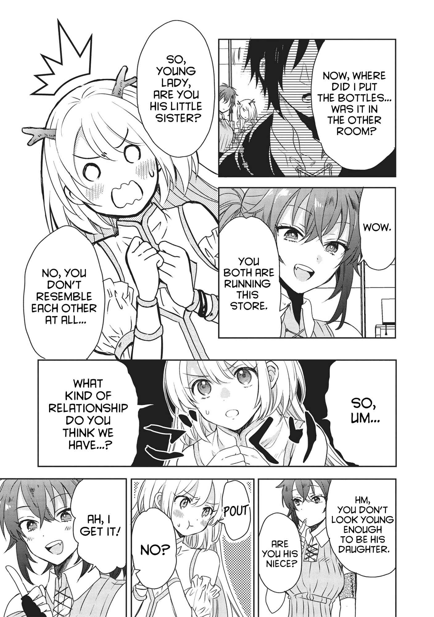 Page 5 Chapter 3 Kuro no Kenja wa Kage wo Oru