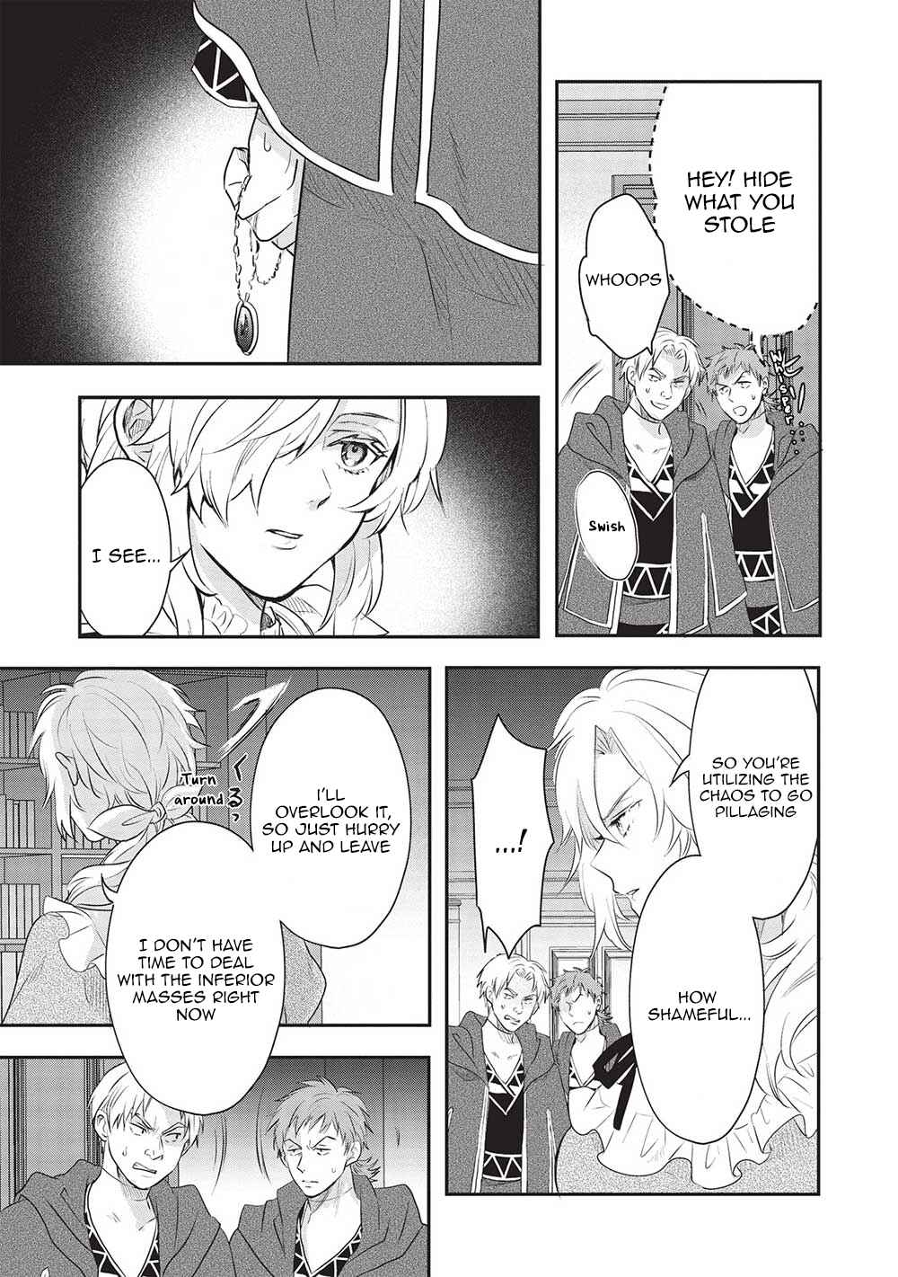 Page 15 Chapter 13 Kuro no Kenja wa Kage wo Oru