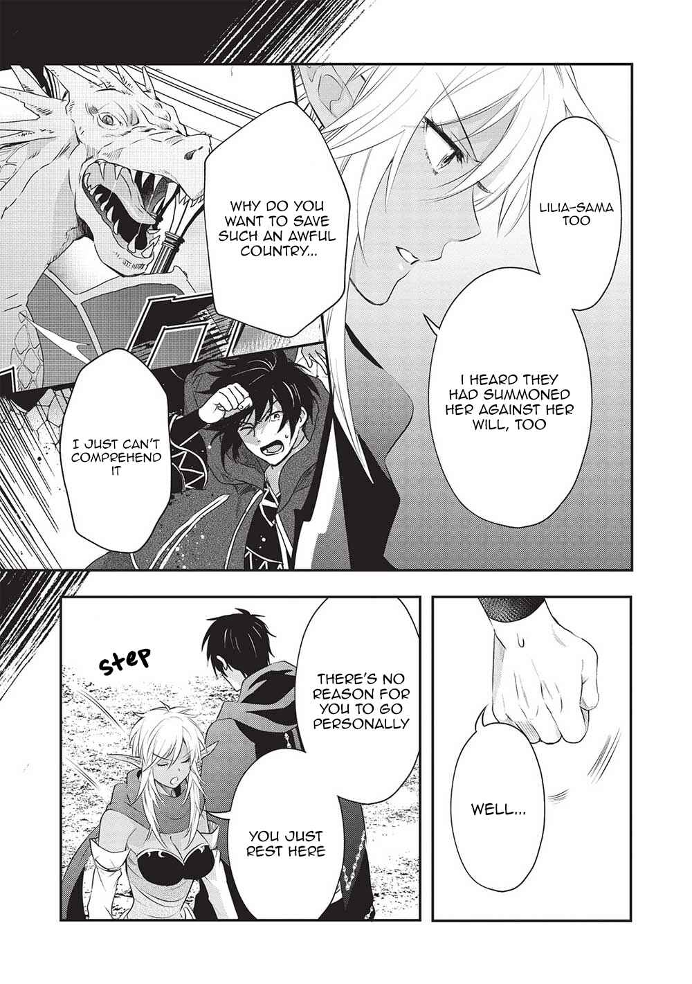 Page 3 Chapter 13 Kuro no Kenja wa Kage wo Oru