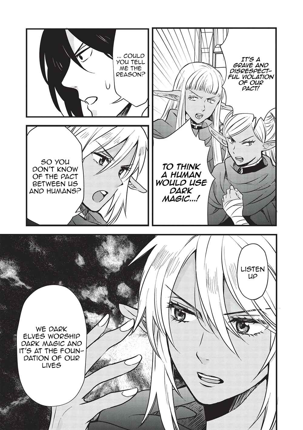 Page 9 Chapter 7 Kuro no Kenja wa Kage wo Oru