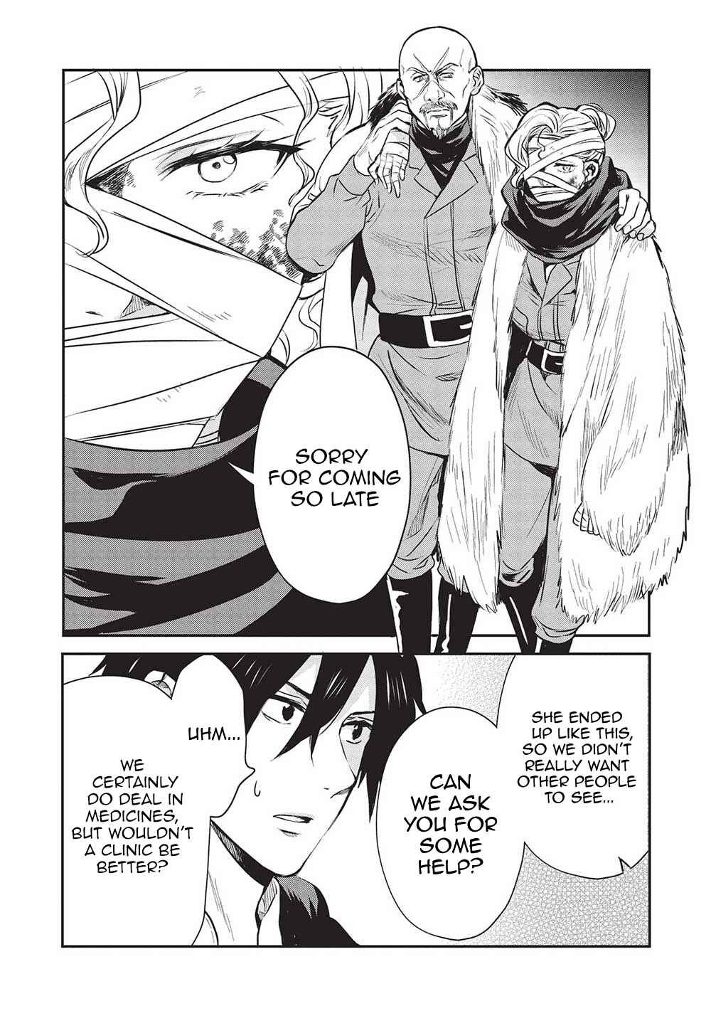 Page 4 Chapter 6 Kuro no Kenja wa Kage wo Oru
