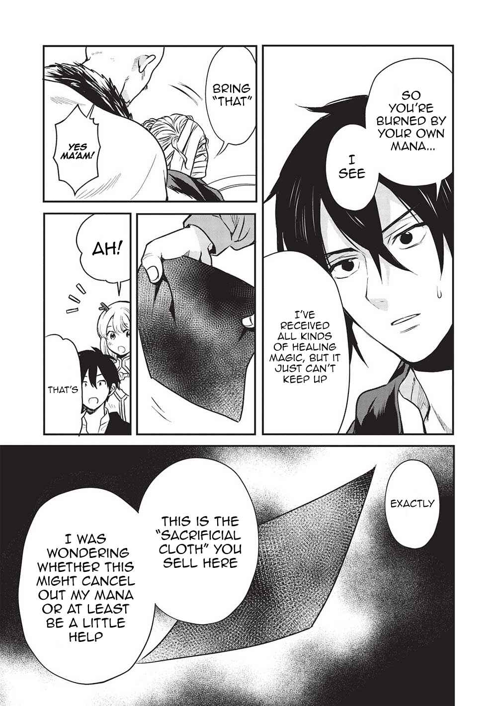Page 7 Chapter 6 Kuro no Kenja wa Kage wo Oru