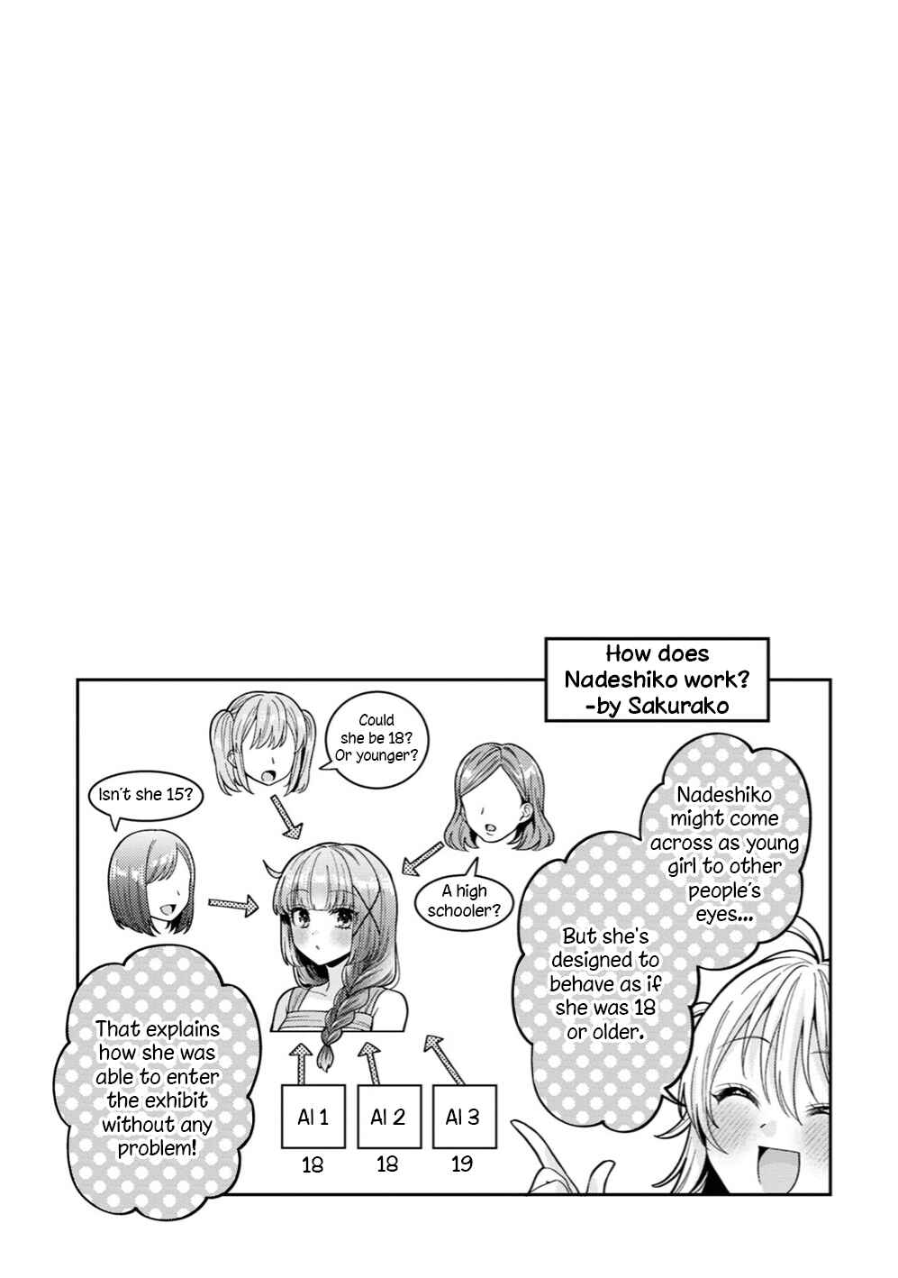 Page 4 Chapter 30.5 Android wa Keiken Ninzuu ni Hairimasu ka??