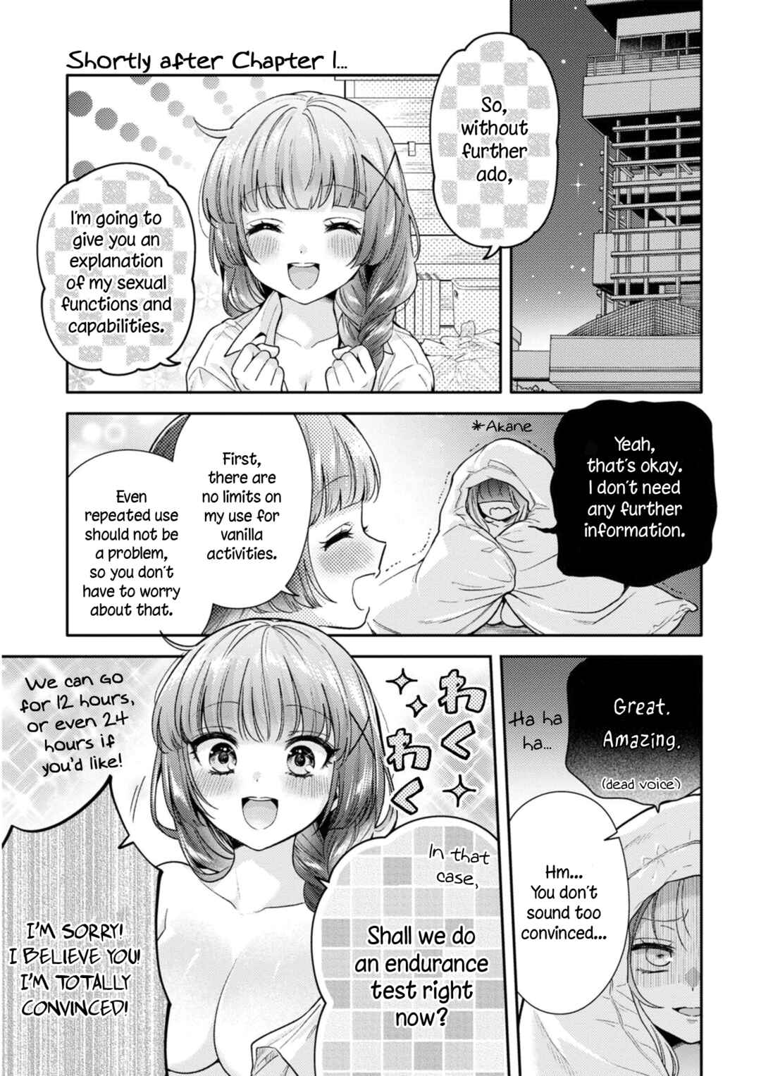 Page 7 Chapter 5.5 Android wa Keiken Ninzuu ni Hairimasu ka??