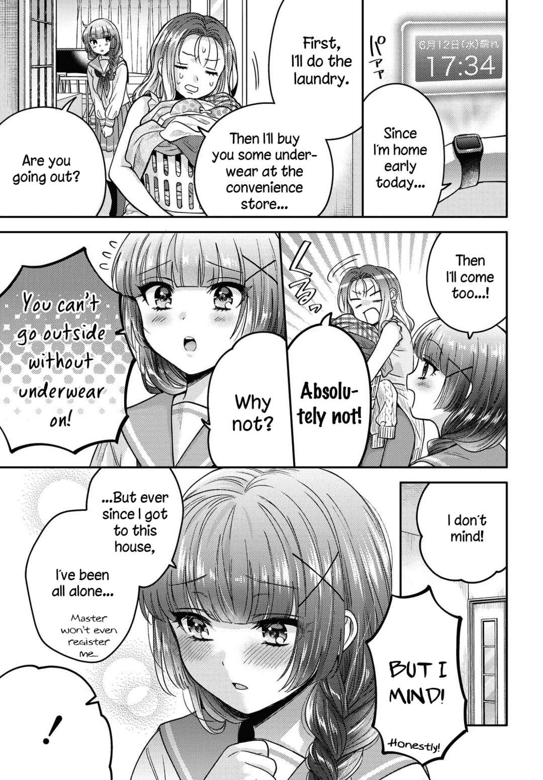 Page 7 Chapter 2 Android wa Keiken Ninzuu ni Hairimasu ka??