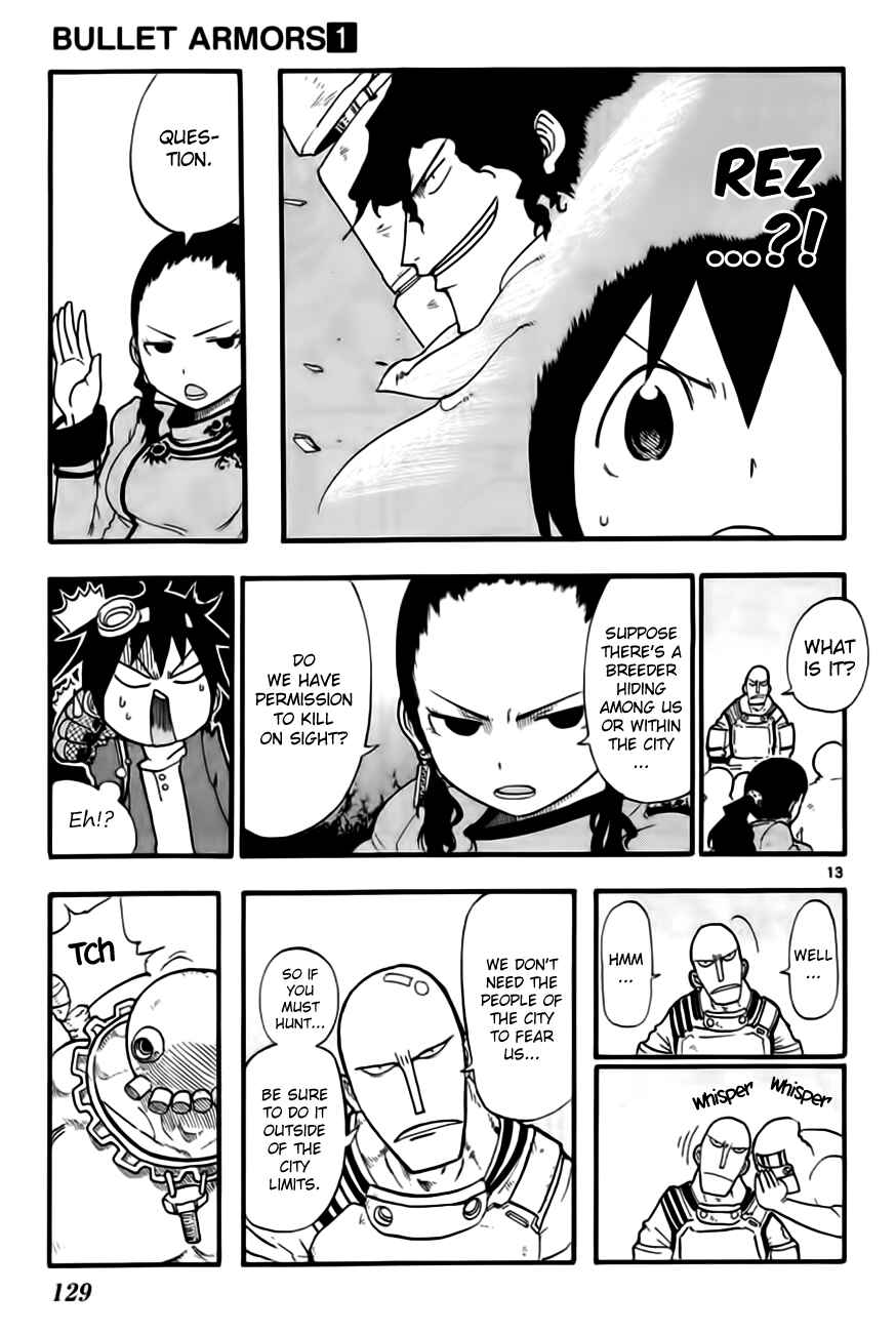 Page 13 Chapter 3 Bullet Armors