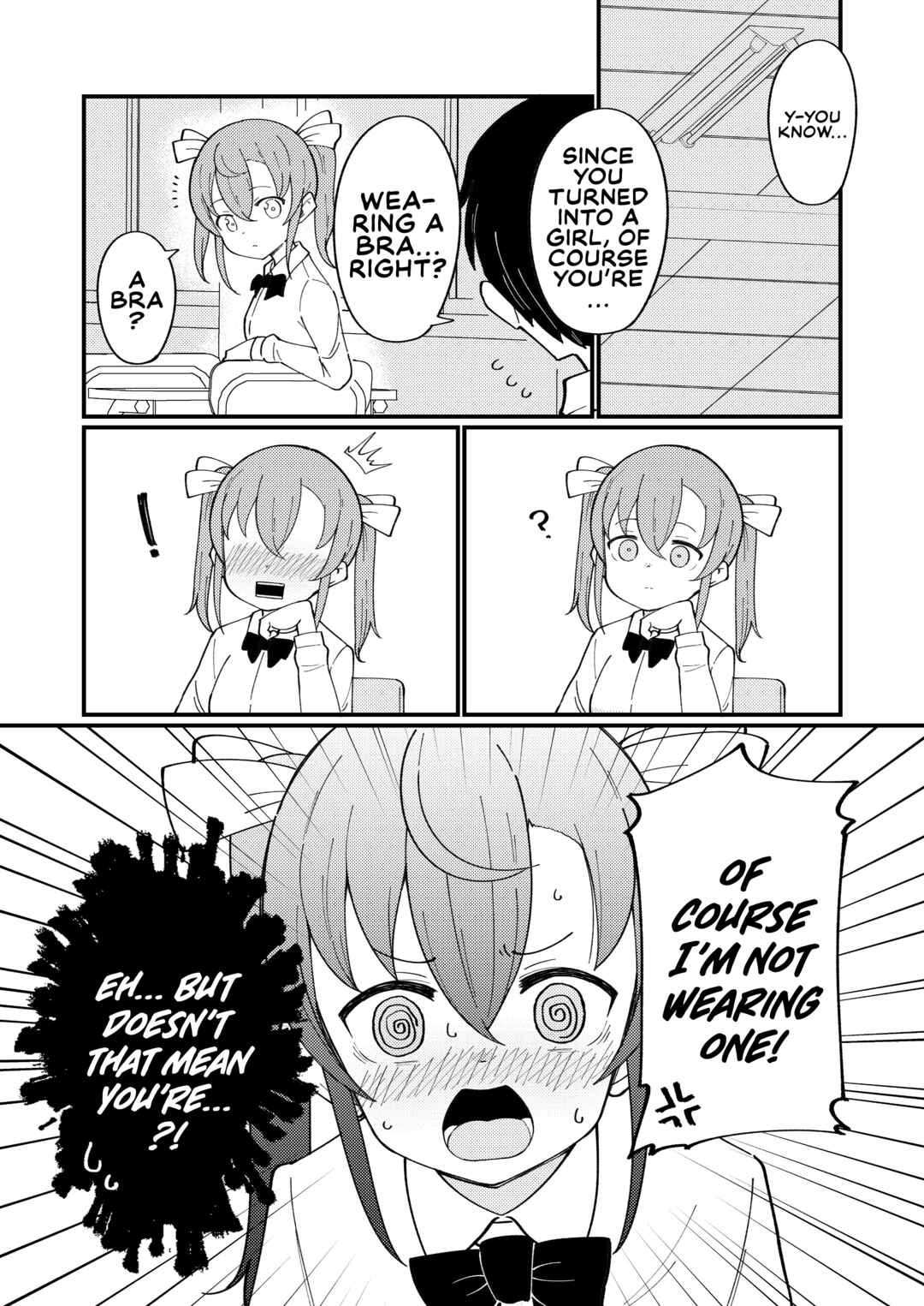 Page 1 Chapter 6 TS Boys With Unexpectedly Beautiful Girl Moves.