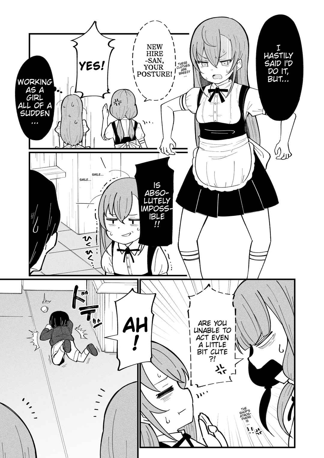 Page 3 Chapter 1 TS Boys With Unexpectedly Beautiful Girl Moves.