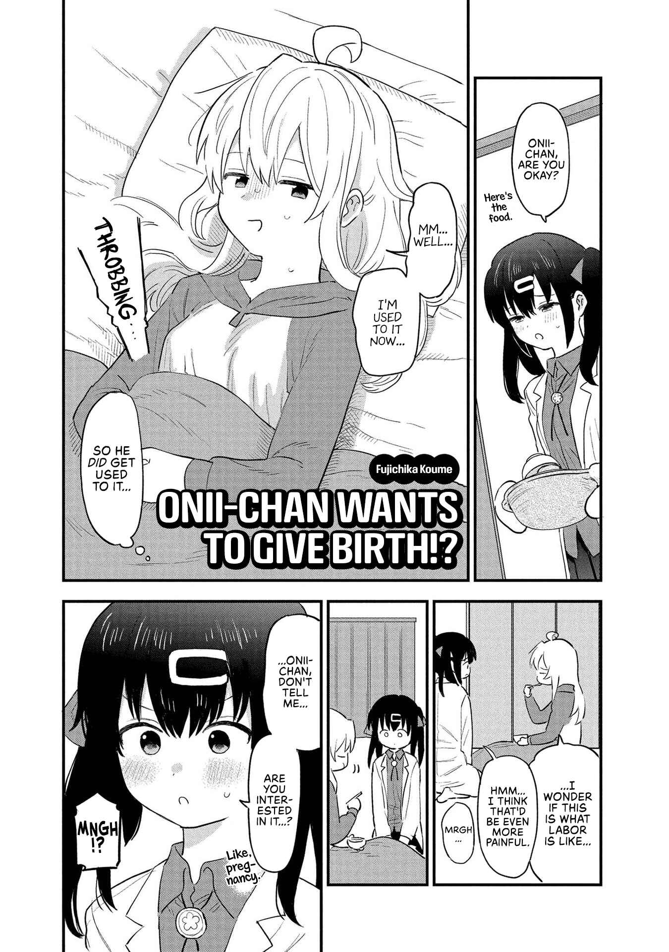 Page 1 Chapter 2 Onii-chan Is Done for! Official Anthology Comic