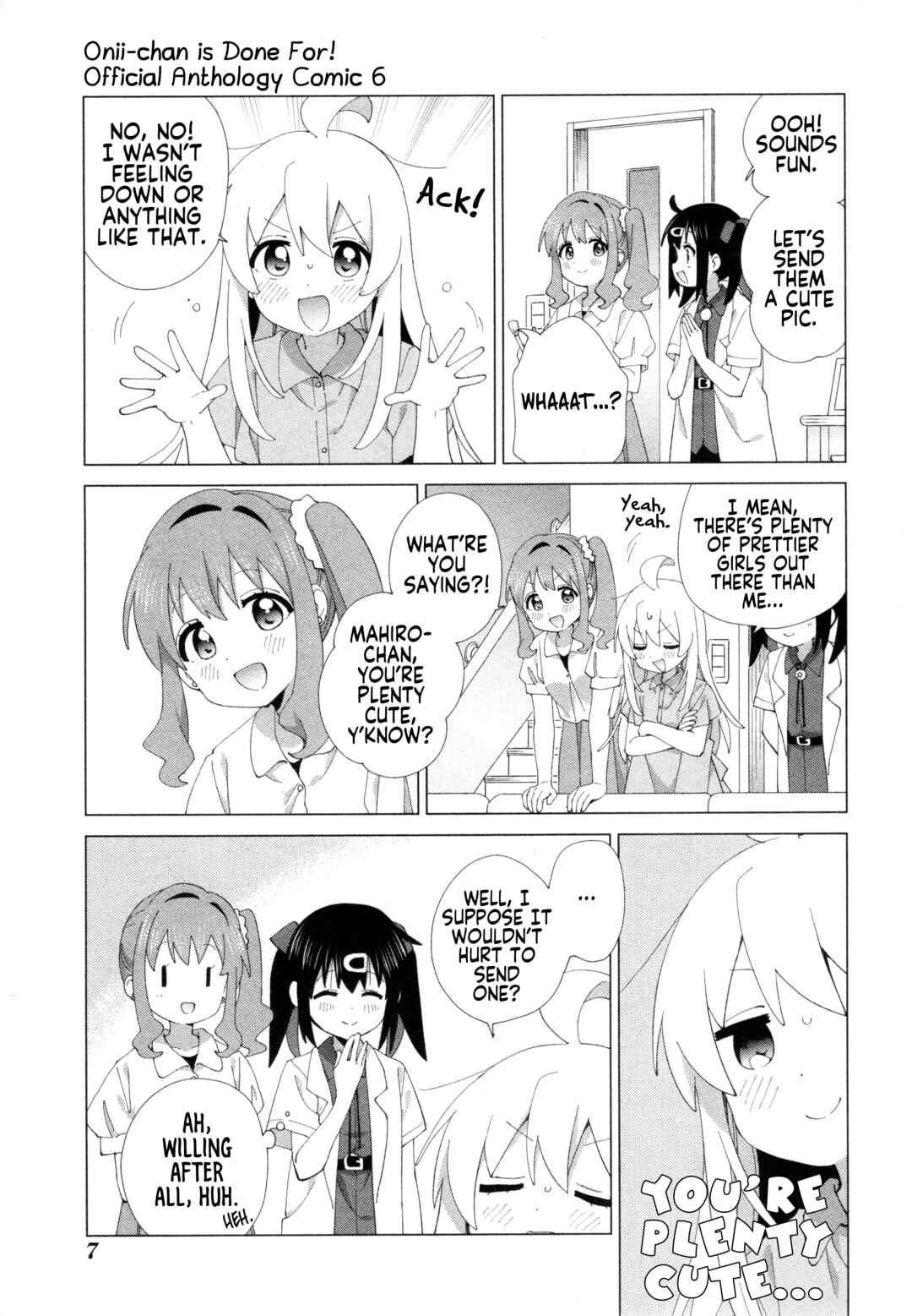 Page 10 Chapter 77 Onii-chan Is Done for! Official Anthology Comic
