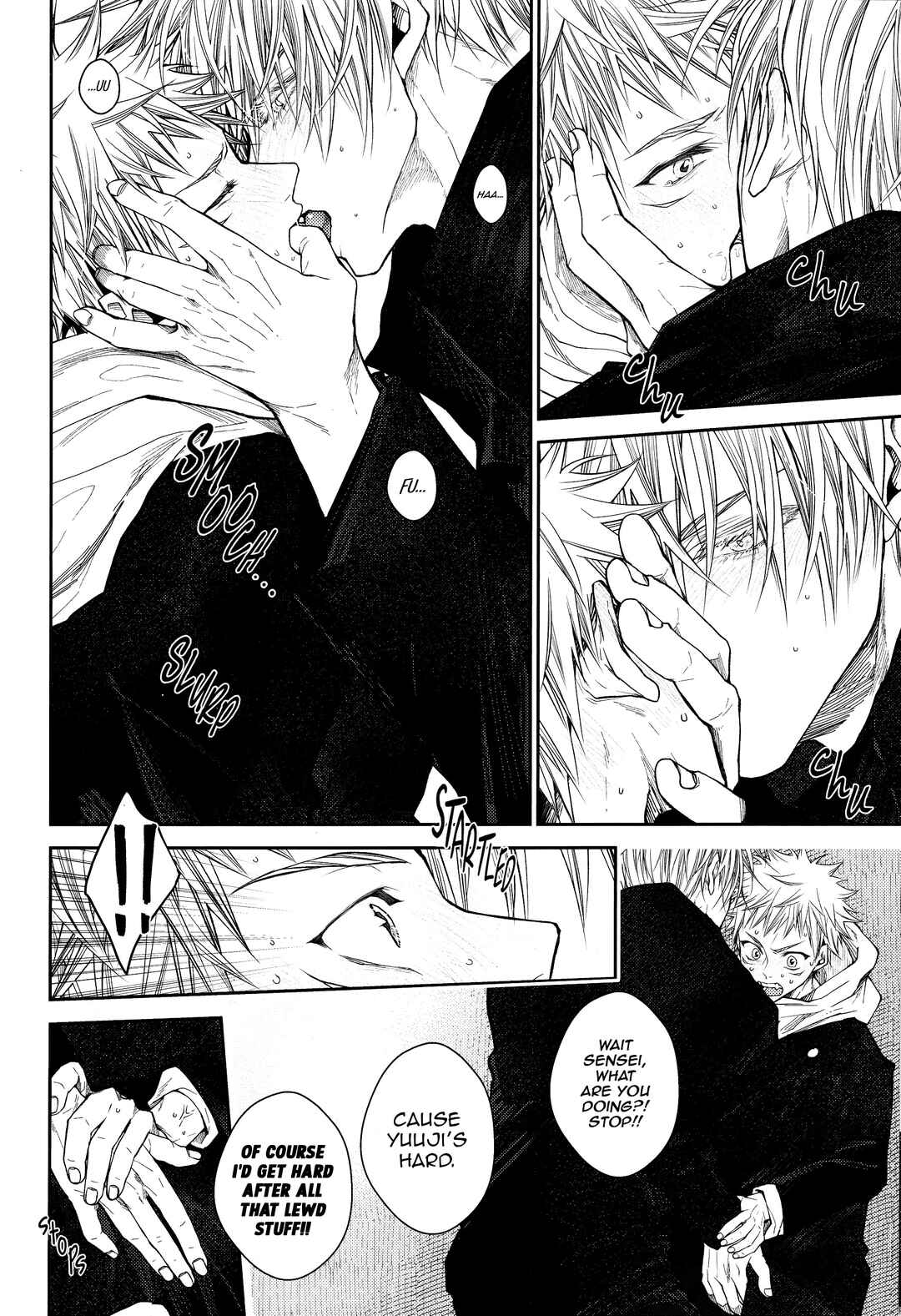 Page 15 Chapter Unknown_0a6a Jujutsu Kaisen - Kiss Me Tender Plus!! (Doujinshi)