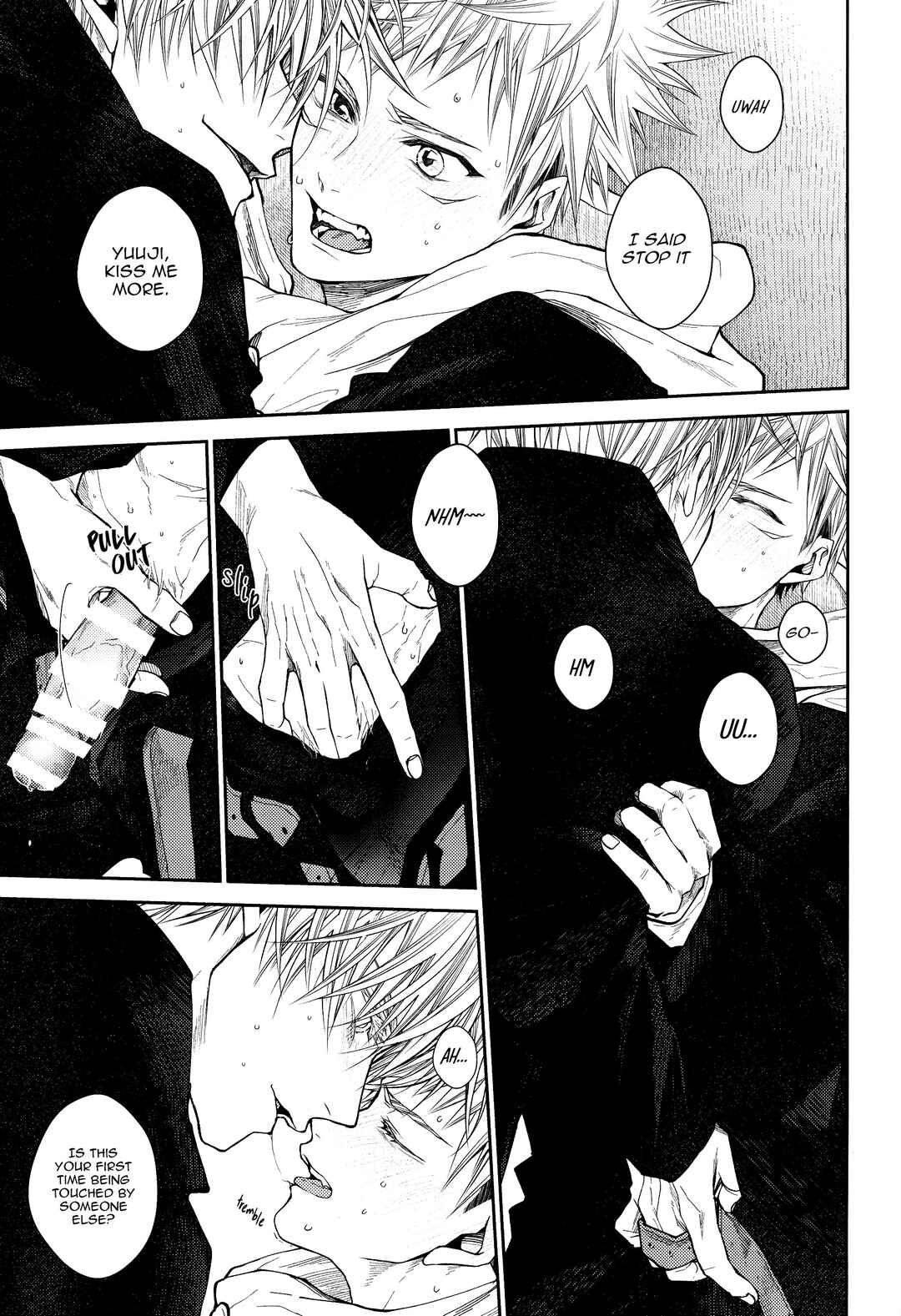 Page 16 Chapter Unknown_0a6a Jujutsu Kaisen - Kiss Me Tender Plus!! (Doujinshi)