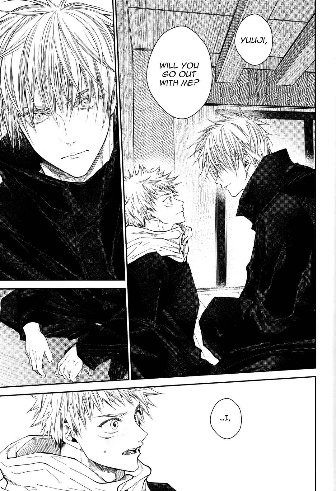 Page 24 Chapter Unknown_0a6a Jujutsu Kaisen - Kiss Me Tender Plus!! (Doujinshi)