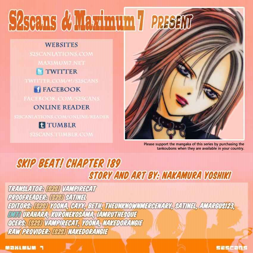 Page 1 Chapter 189 Skip Beat!