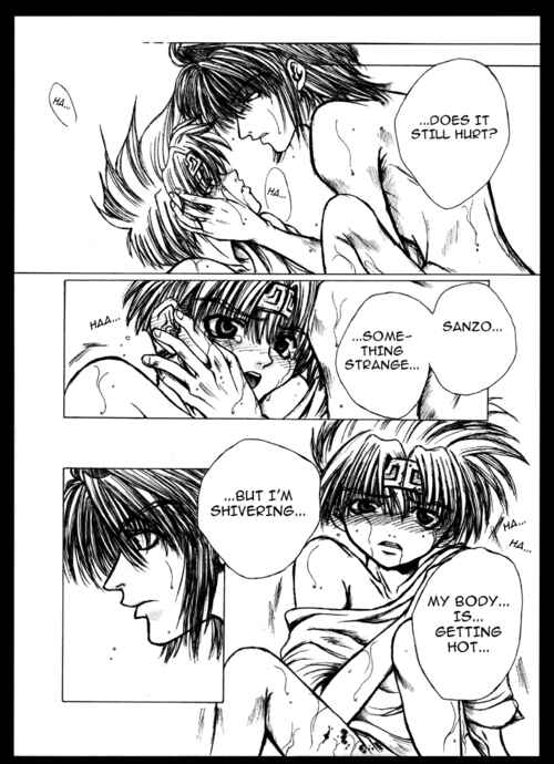 Page 14 Chapter 4 Saiyuki - As Far As I Can See, There Are Perfectly Clear Skies (Doujinshi)