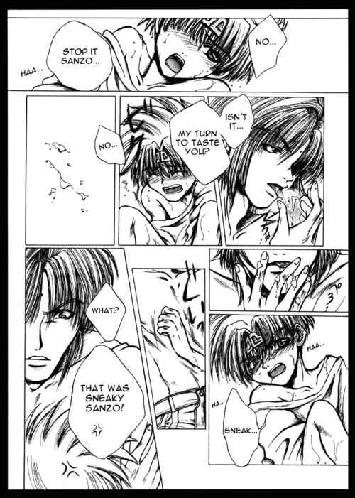 Page 6 Chapter 4 Saiyuki - As Far As I Can See, There Are Perfectly Clear Skies (Doujinshi)